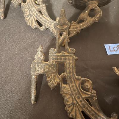 Antique Wrought Iron Sconces