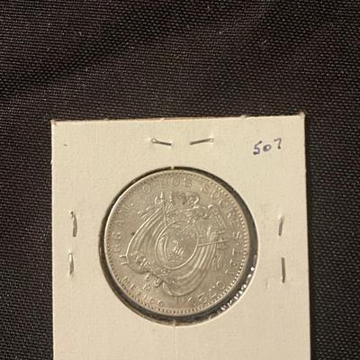 Ecuador Silver Coins