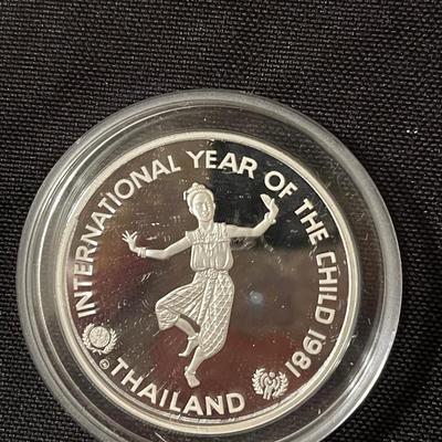 1981 Thailand Silver Coin