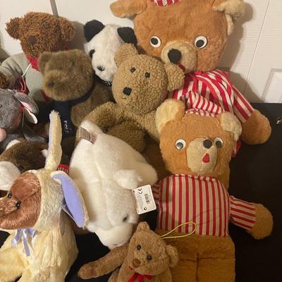 Vintage stuffed animals