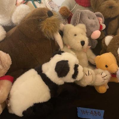 Vintage stuffed animals