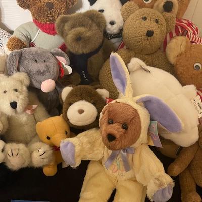 Vintage stuffed animals