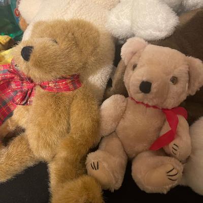 Vintage stuffed animals