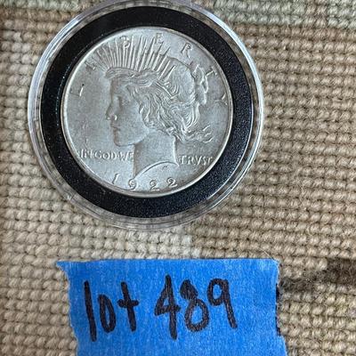 1922 Peace Dollar