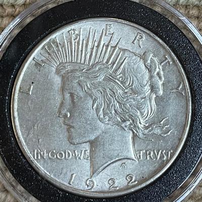 1922 Peace Dollar