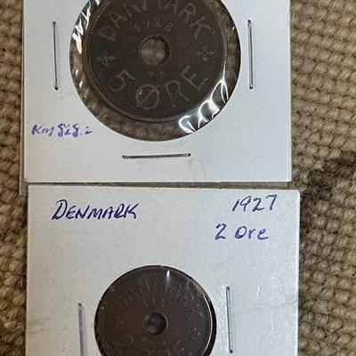 Denmark coins