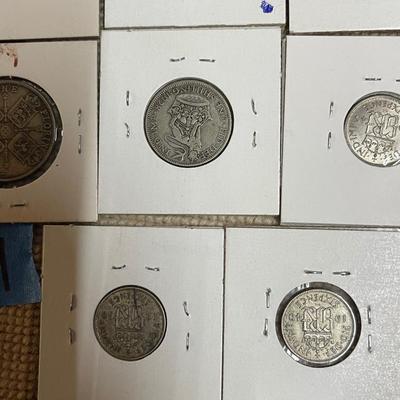 Great Britain silver coins