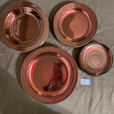ruby Plate set