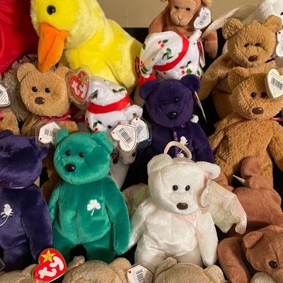 Vintage stuffed animals