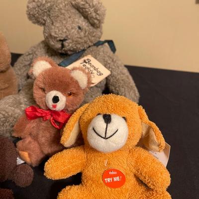 Vintage stuffed animals