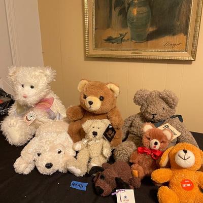 Vintage stuffed animals