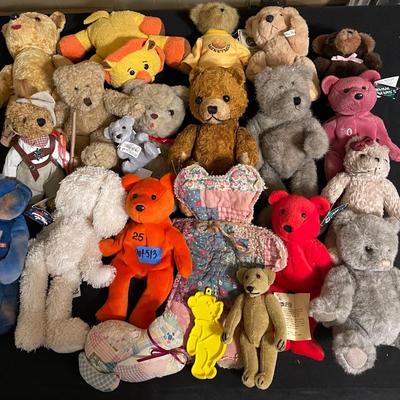 Vintage stuffed animals