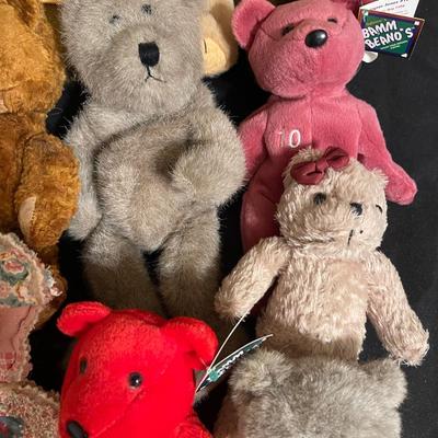 Vintage stuffed animals