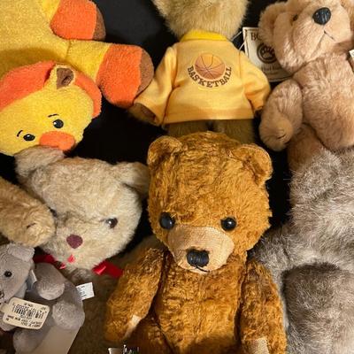 Vintage stuffed animals