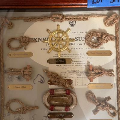 framed Ship Rope