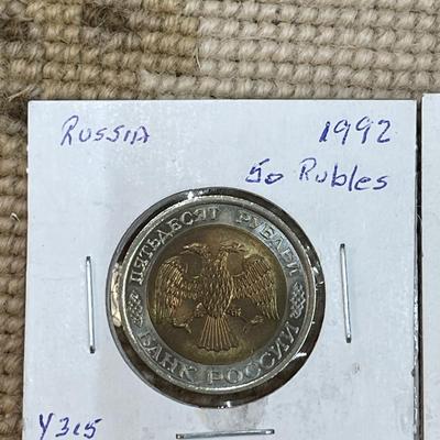 Russian coins