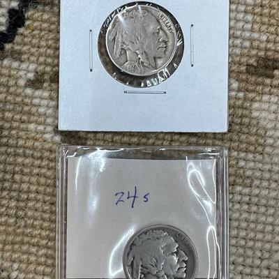 (10) Buffalo Nickels