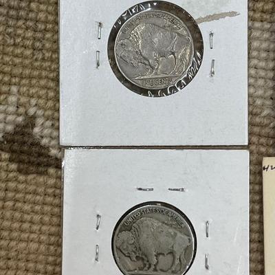 (10) Buffalo Nickels