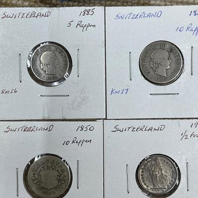 Swiss Coins