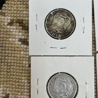 Ecuador Silver Coins