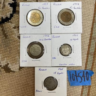 Russian coins