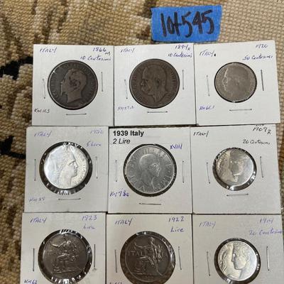 Italian coins