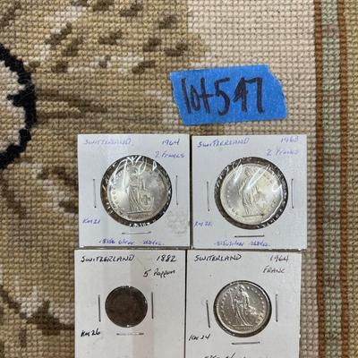 Swiss Coins