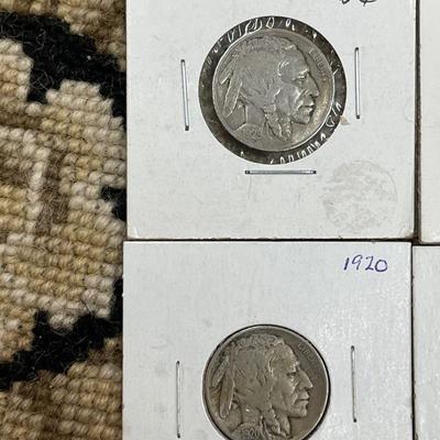 (8) Buffalo Nickels