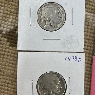 (8) Buffalo Nickels