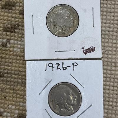 (8) Buffalo Nickels