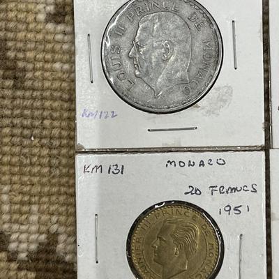 Monaco Coins