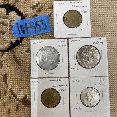 Monaco Coins
