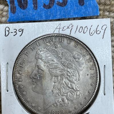 1889 Morgan Dollar