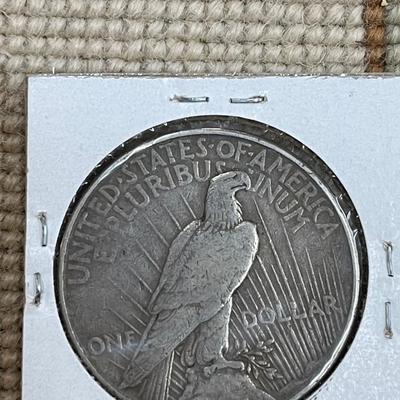 1922 Silver Peace Dollar