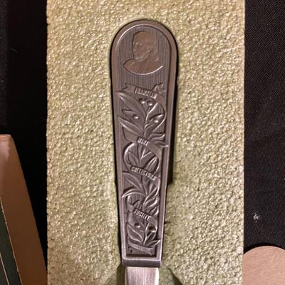 Franklin Mint Letter Opener