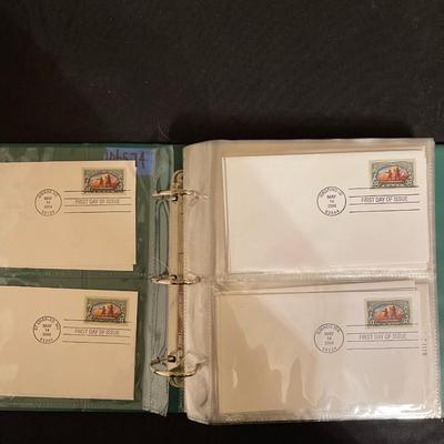 (24) pages of first day Stamps