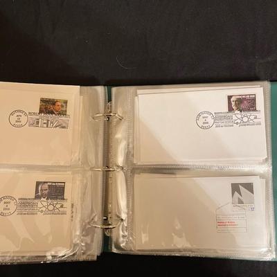 (24) pages of first day Stamps