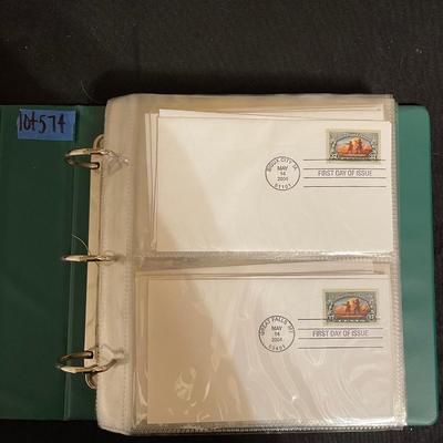 (24) pages of first day Stamps