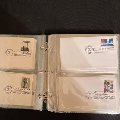 (24) pages of first day Stamps