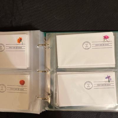 (22) pages of first day Stamps
