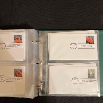 (22) pages of first day Stamps