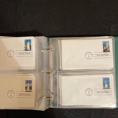 (22) pages of first day Stamps