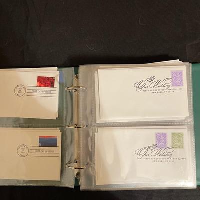 (22) pages of first day Stamps