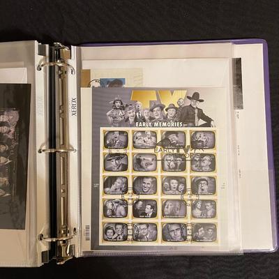 Binder of stamps