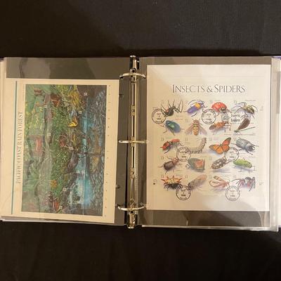 Binder of stamps