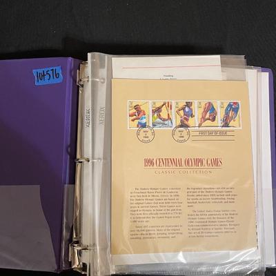 Binder of stamps