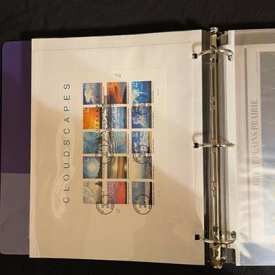 Binder of stamps