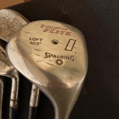 Vintage golf clubs