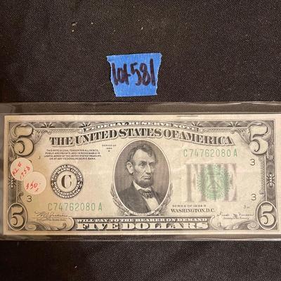 $5 Bill