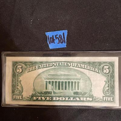 $5 Bill